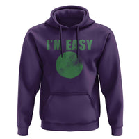 Funny I'm Easy Snowboard Ski Hoodie Green Circle Retro Mountain Sign - Wonder Print Shop