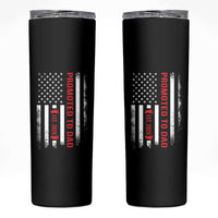 Promoted To Dad Est 2026 Skinny Tumbler New Dad 2026 Baby Announcement - Wonder Print Shop