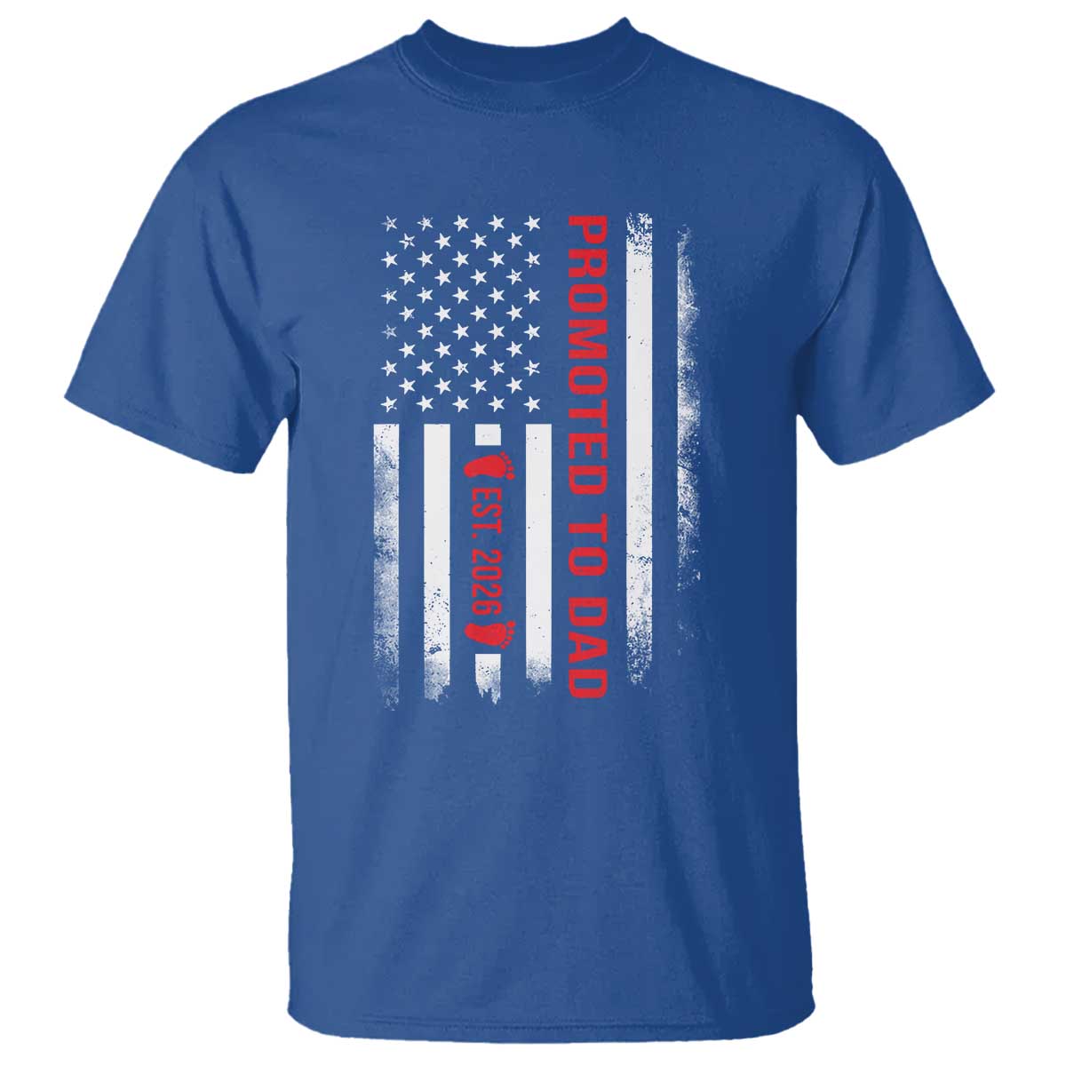 Promoted To Dad Est 2026 T Shirt New Dad 2026 Baby Announcement - Wonder Print Shop