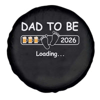 Funny Dad To Be 2026 Loading Spare Tire Cover New Dad Beer Lover - Wonder Print Shop