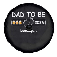Funny Dad To Be 2026 Loading Spare Tire Cover New Dad Beer Lover - Wonder Print Shop
