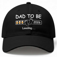 Funny Dad To Be 2026 Loading Baseball Cap New Dad Beer Lover