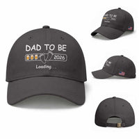 Funny Dad To Be 2026 Loading Baseball Cap New Dad Beer Lover