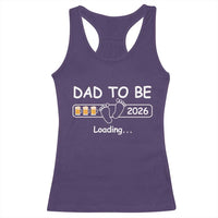 Funny Dad To Be 2026 Loading Racerback Tank Top New Dad Beer Lover - Wonder Print Shop