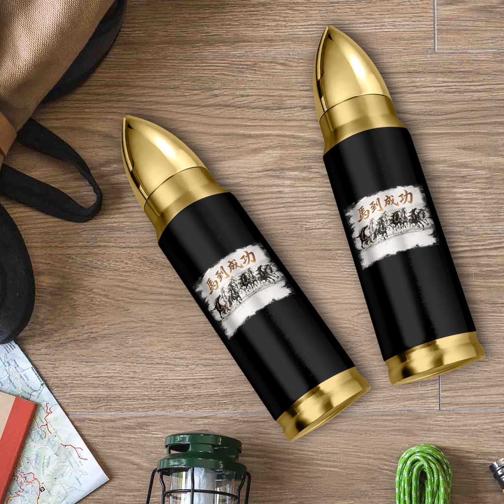 Year of The Horse 2026 Bullet Tumbler Gallop Of The 8 Horses Lunar New Year