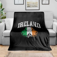 Irish Pride Throw Blanket Ireland Shamrock Flag St Patricks Day