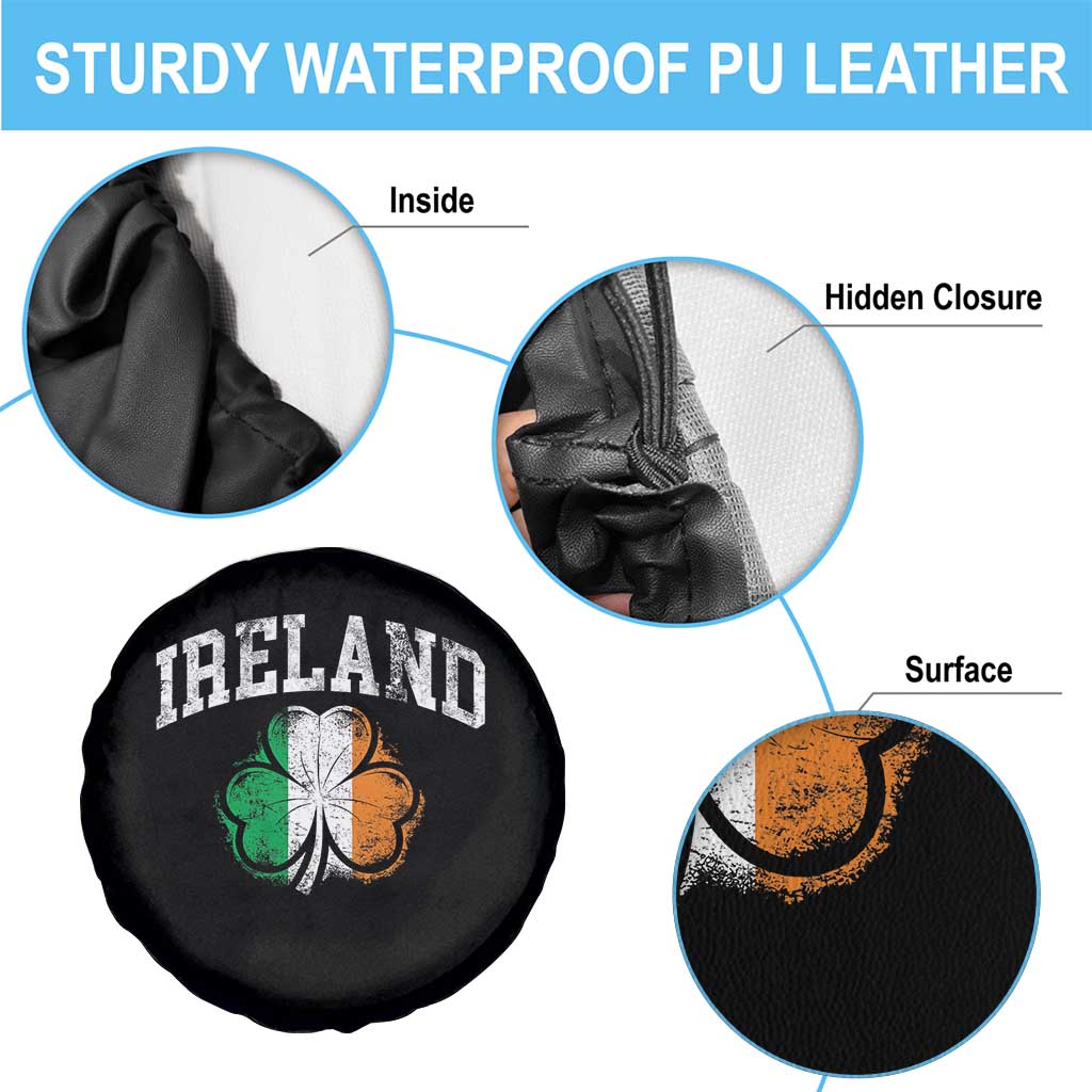 Irish Pride Spare Tire Cover Ireland Shamrock Flag St Patricks Day