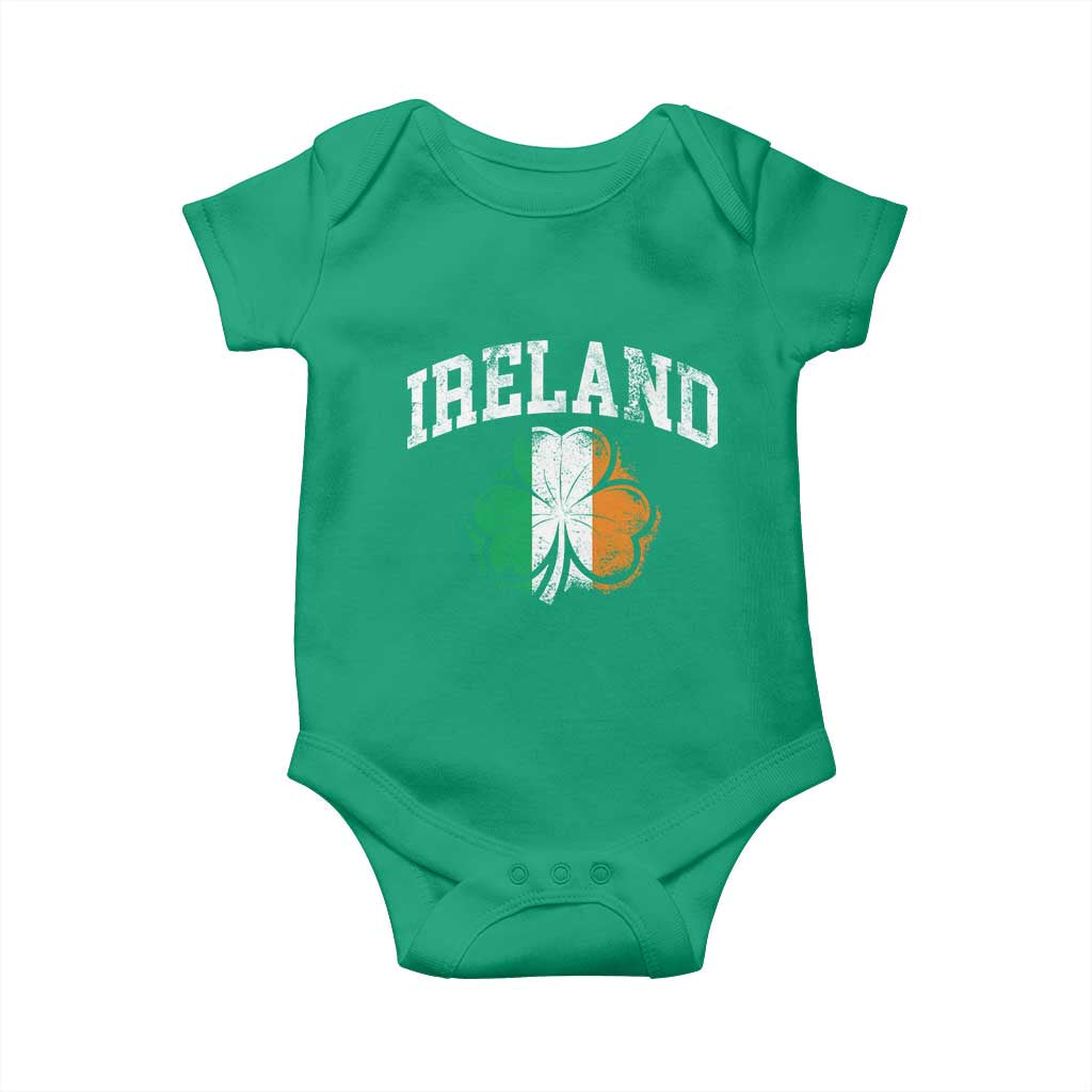 Irish Pride Baby Onesie Ireland Shamrock Flag St Patricks Day
