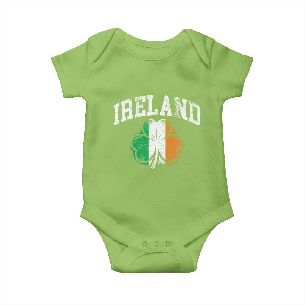 Irish Pride Baby Onesie Ireland Shamrock Flag St Patricks Day