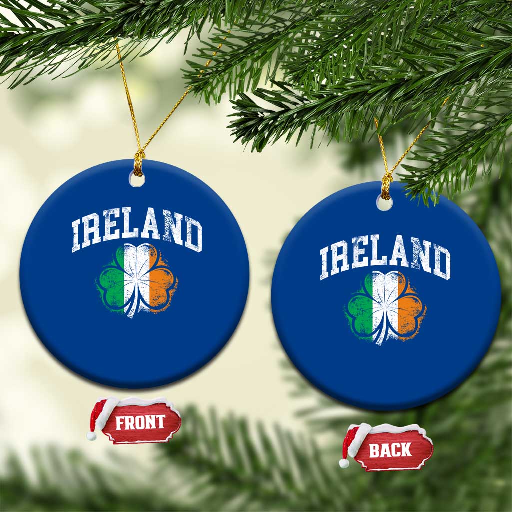Irish Pride Ceramic Ornament Ireland Shamrock Flag St Patricks Day