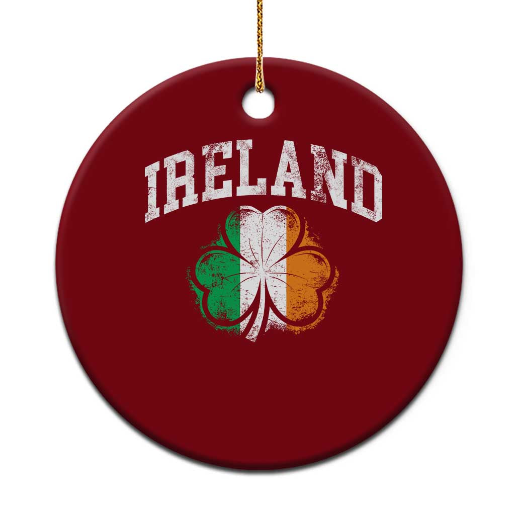 Irish Pride Ceramic Ornament Ireland Shamrock Flag St Patricks Day
