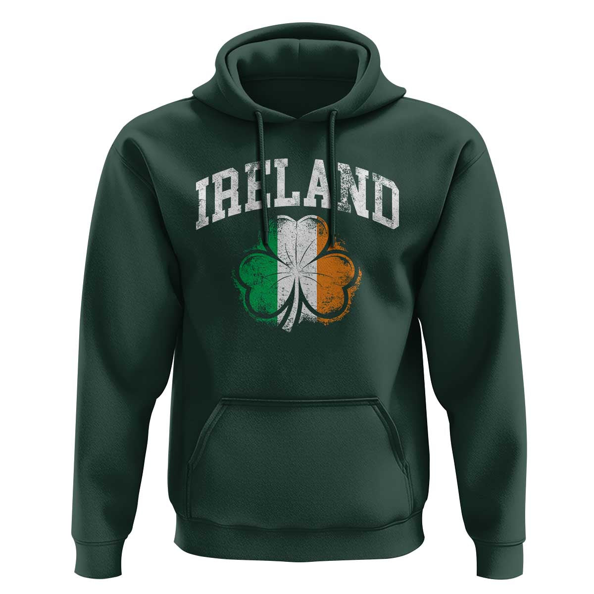 Irish Pride Hoodie Ireland Shamrock Flag St Patricks Day