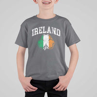 Irish Pride T Shirt For Kid Ireland Shamrock Flag St Patricks Day