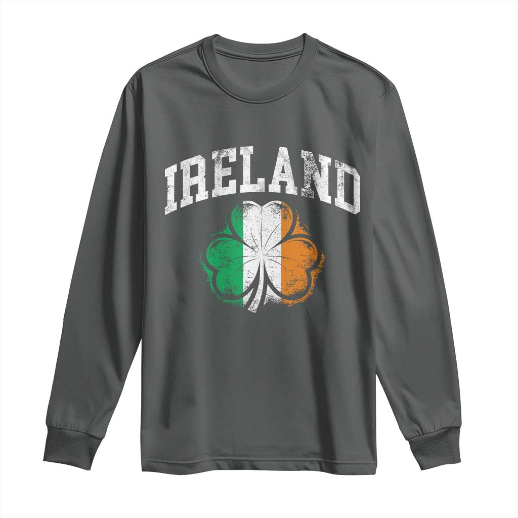 Irish Pride Long Sleeve Shirt Ireland Shamrock Flag St Patricks Day