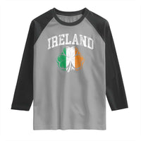 Irish Pride Raglan Shirt Ireland Shamrock Flag St Patricks Day