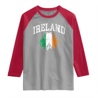 Irish Pride Raglan Shirt Ireland Shamrock Flag St Patricks Day