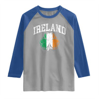 Irish Pride Raglan Shirt Ireland Shamrock Flag St Patricks Day