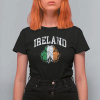 Irish Pride T Shirt For Women Ireland Shamrock Flag St Patricks Day