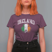 Irish Pride T Shirt For Women Ireland Shamrock Flag St Patricks Day