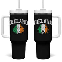 Irish Pride Tumbler With Handle Ireland Shamrock Flag St Patricks Day