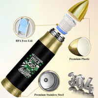 If I Shenan Once I Will Shenanigan Bullet Tumbler St Patricks Day Raccoon