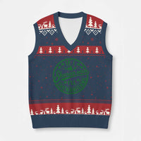 Funny St Patricks Day If I Shenan Once I Will Shenanigan V-Neck Knit Sweater Vest
