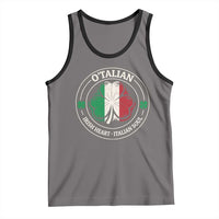 Irish Italian Pride Tank Top O'Talian Irish Heart Italian Soul St Patricks Day