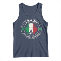Irish Italian Pride Tank Top O'Talian Irish Heart Italian Soul St Patricks Day