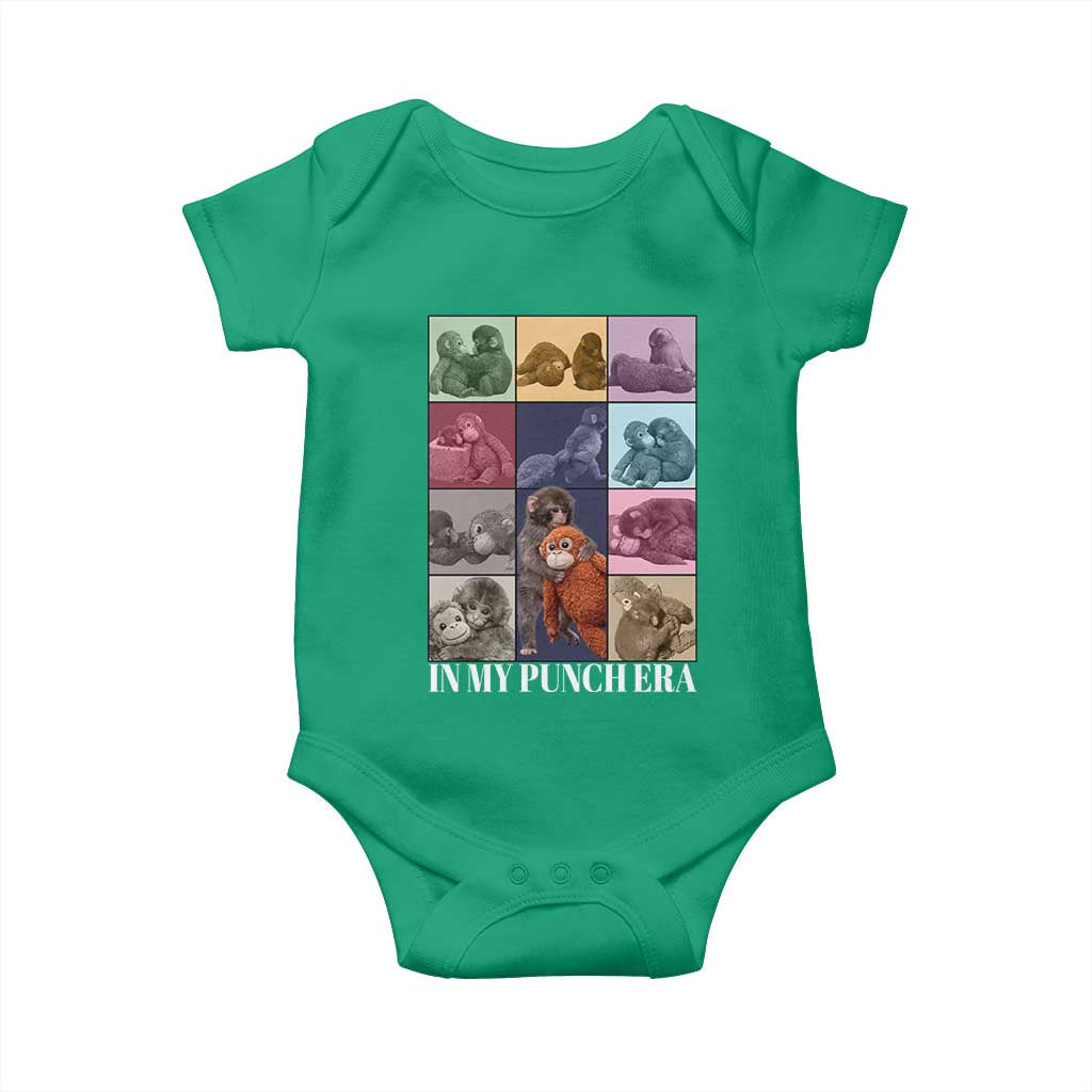 Punch The Monkey Baby Onesie In My Punch Era Baby Monkey Hugging Plush
