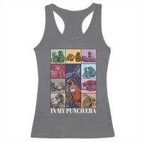 Punch The Monkey Racerback Tank Top In My Punch Era Baby Monkey Hugging Plush