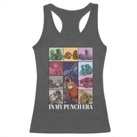 Punch The Monkey Racerback Tank Top In My Punch Era Baby Monkey Hugging Plush