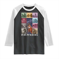 Punch The Monkey Raglan Shirt In My Punch Era Baby Monkey Hugging Plush