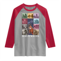 Punch The Monkey Raglan Shirt In My Punch Era Baby Monkey Hugging Plush