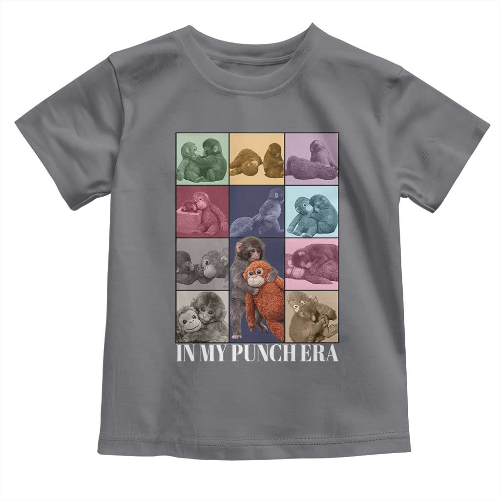 Punch The Monkey Toddler T Shirt In My Punch Era Baby Monkey Hugging Plush