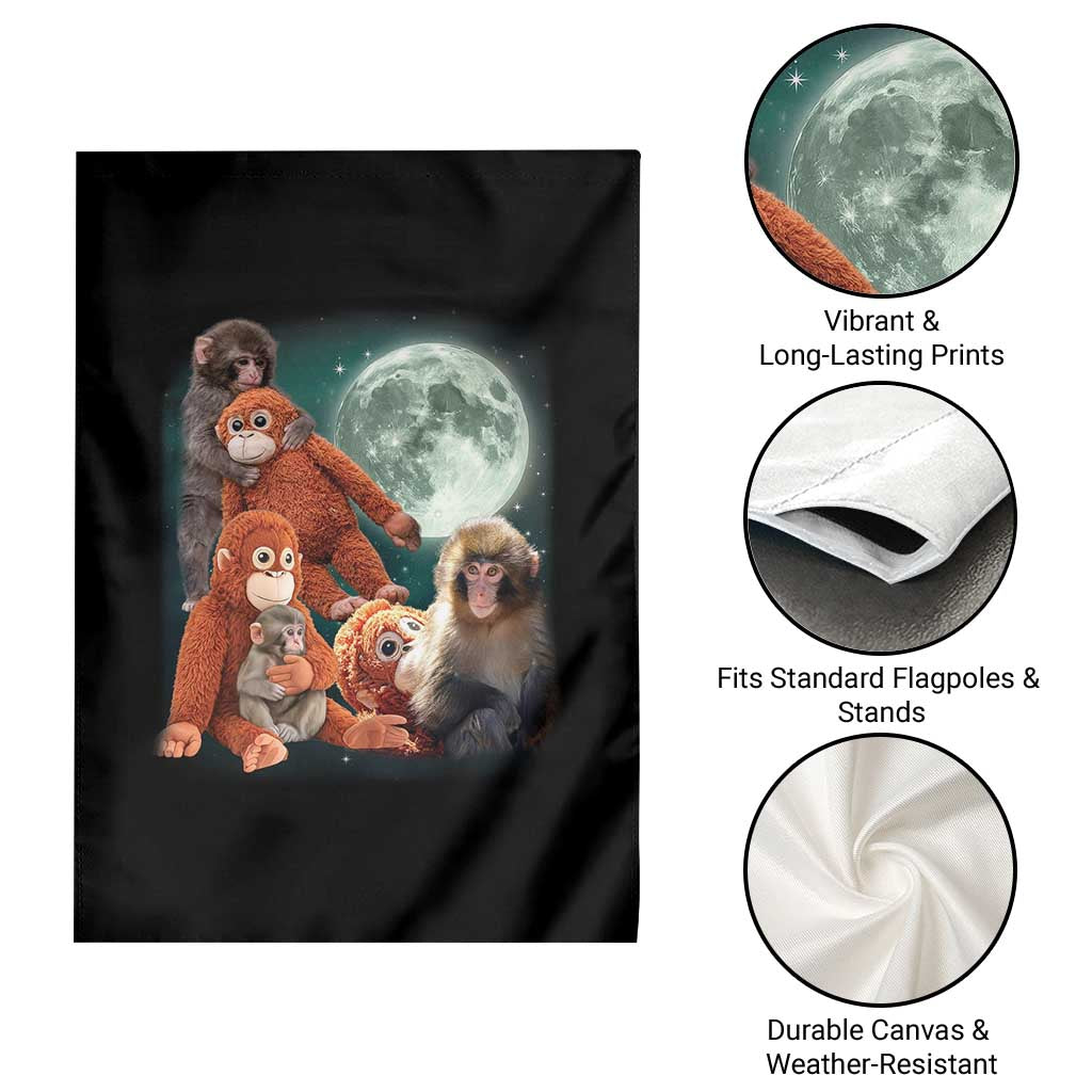 Baby Monkey Punch Garden Flag Three Punch Moon Orange Toy
