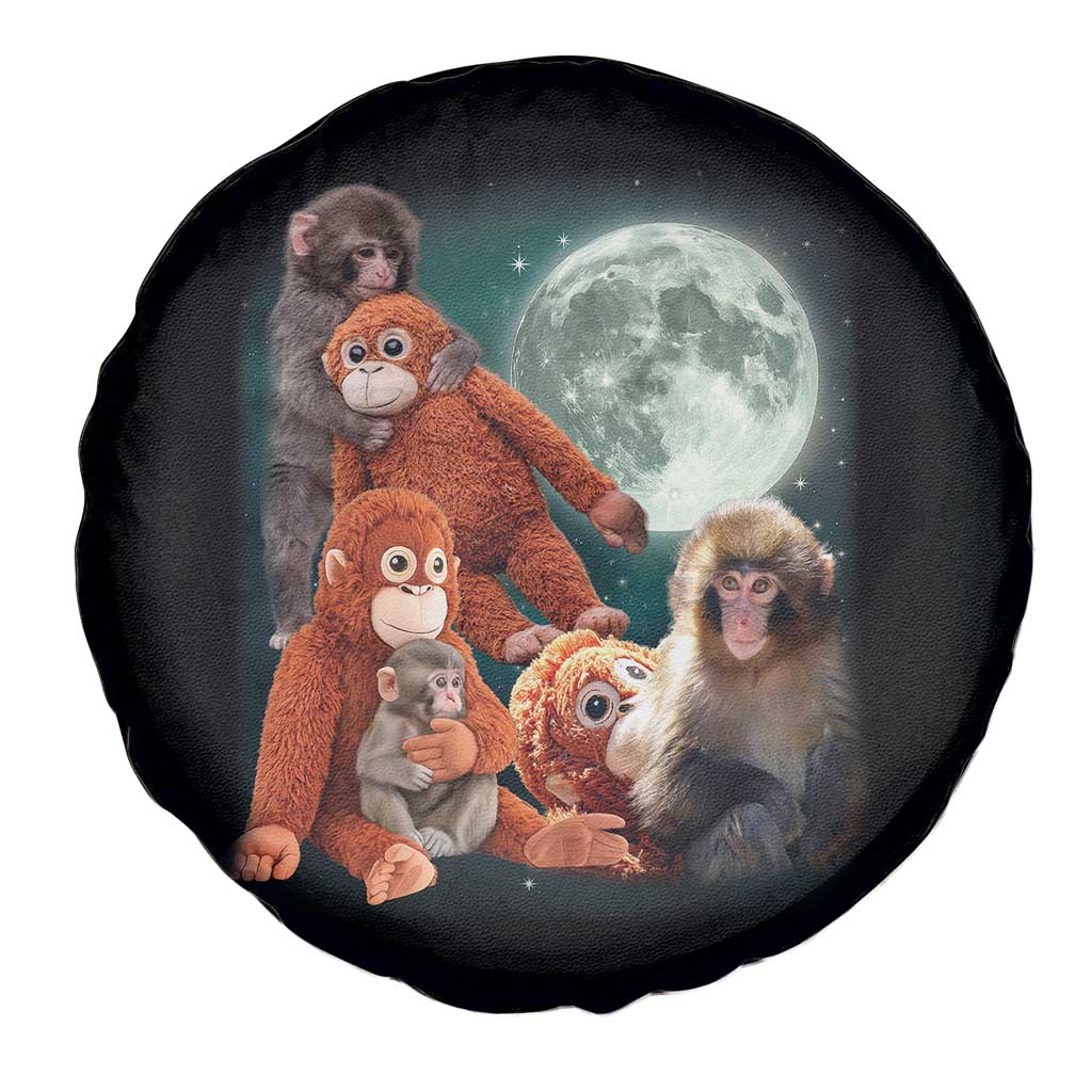 Baby Monkey Punch Spare Tire Cover Three Punch Moon Orange Toy
