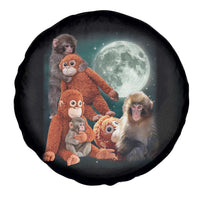 Baby Monkey Punch Spare Tire Cover Three Punch Moon Orange Toy