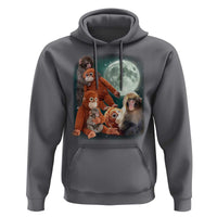 Baby Monkey Punch Hoodie Three Punch Moon Orange Toy