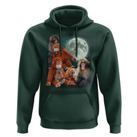 Baby Monkey Punch Hoodie Three Punch Moon Orange Toy