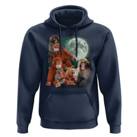 Baby Monkey Punch Hoodie Three Punch Moon Orange Toy