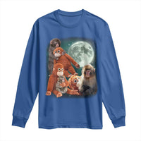 Baby Monkey Punch Long Sleeve Shirt Three Punch Moon Orange Toy