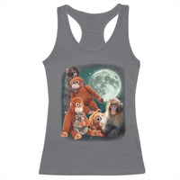 Baby Monkey Punch Racerback Tank Top Three Punch Moon Orange Toy