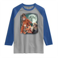 Baby Monkey Punch Raglan Shirt Three Punch Moon Orange Toy