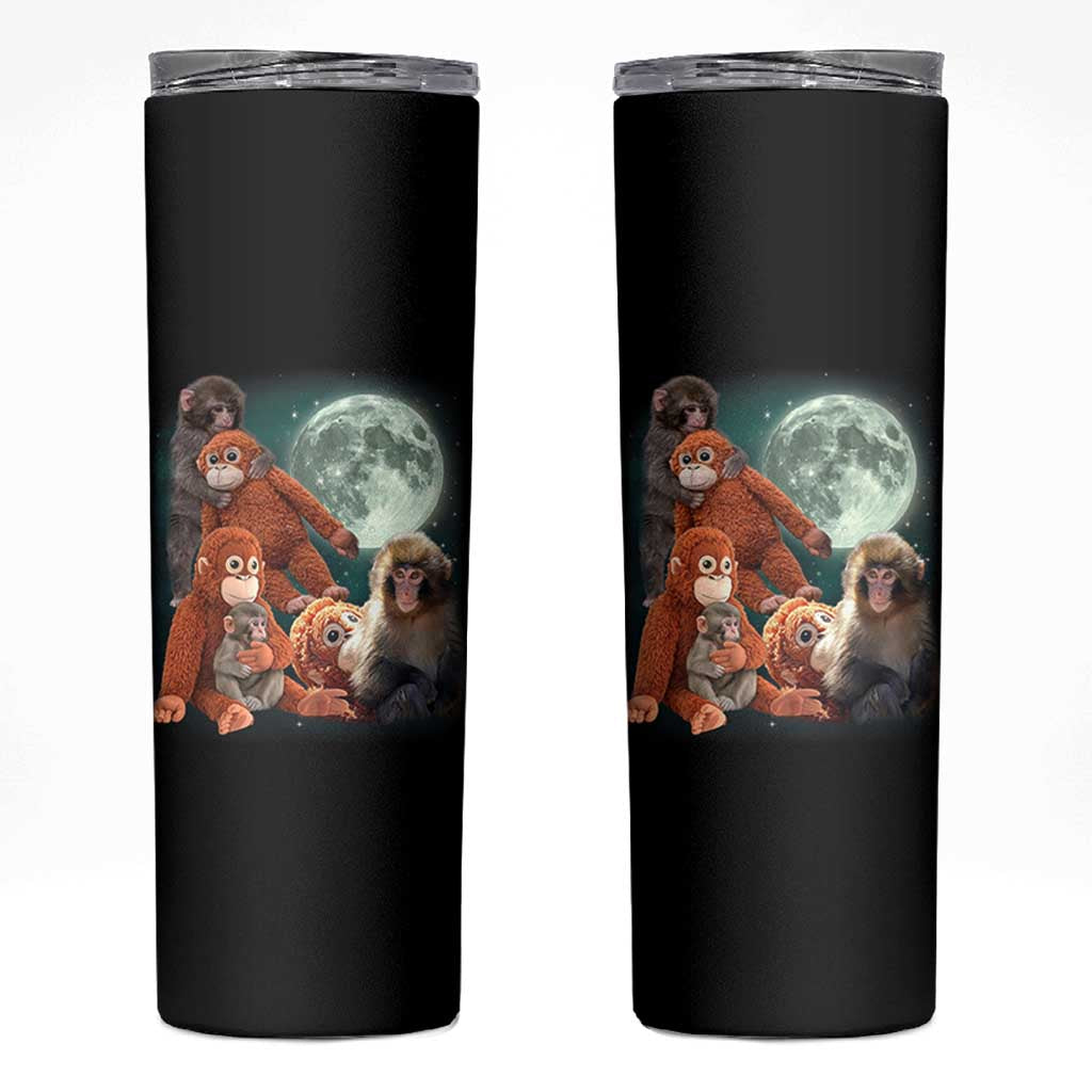 Baby Monkey Punch Skinny Tumbler Three Punch Moon Orange Toy