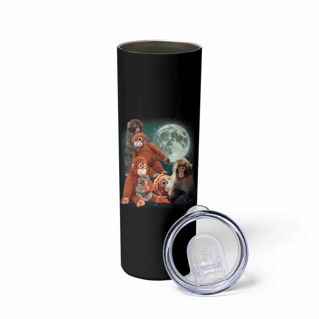 Baby Monkey Punch Skinny Tumbler Three Punch Moon Orange Toy