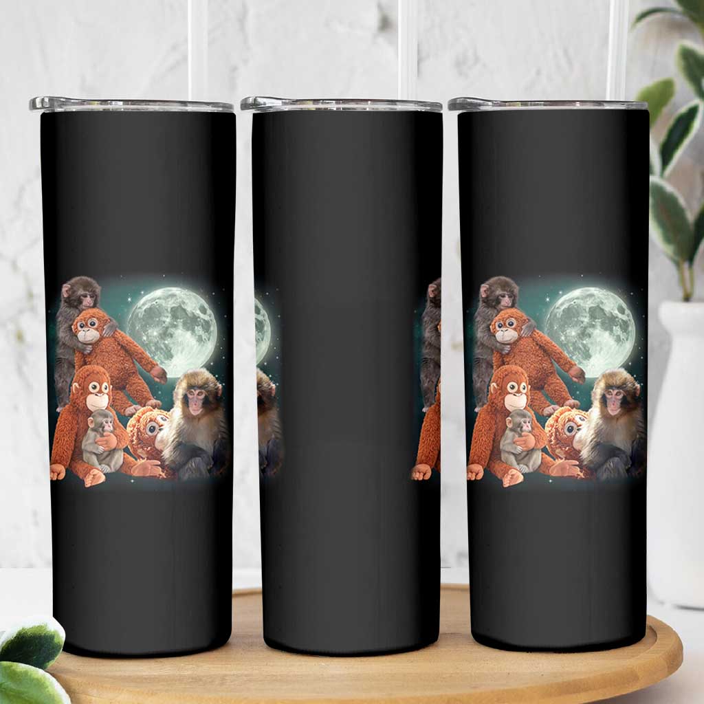 Baby Monkey Punch Skinny Tumbler Three Punch Moon Orange Toy