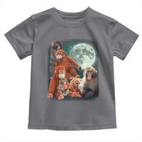 Baby Monkey Punch Toddler T Shirt Three Punch Moon Orange Toy