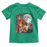 Baby Monkey Punch Toddler T Shirt Three Punch Moon Orange Toy