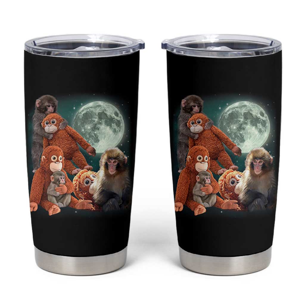 Baby Monkey Punch Tumbler Cup Three Punch Moon Orange Toy