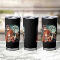 Baby Monkey Punch Tumbler Cup Three Punch Moon Orange Toy